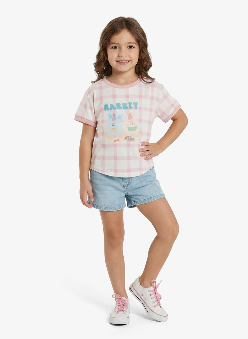 بنياتا تيشيرت مطبوع