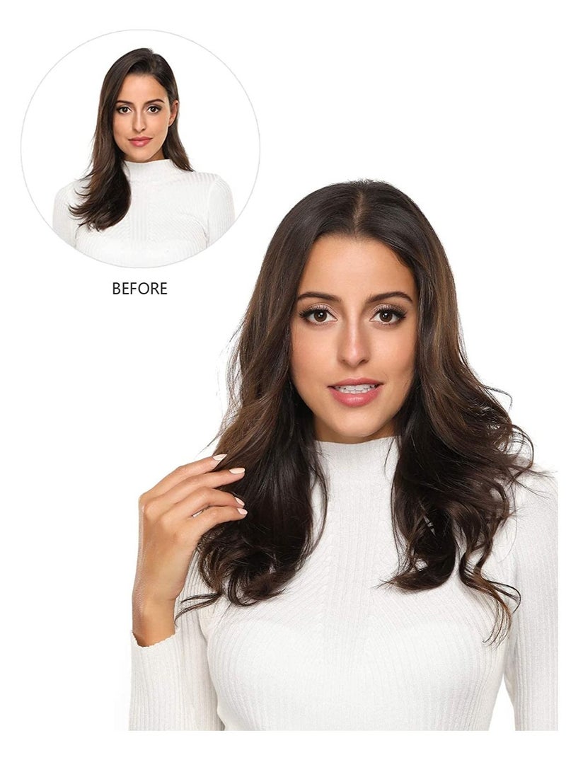 Estelle Clip in Hair Extensions Remy Human Hair Clips Bleach Blonde - Image 5