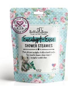 Bella  Bear Shower Steamers Eucalyptus Shower Bombs Aromatherapy Shower Tablets  EucalyptEase Shower Steamers with Essential Oils  Home Essentials Bath Bombs Tablets 7