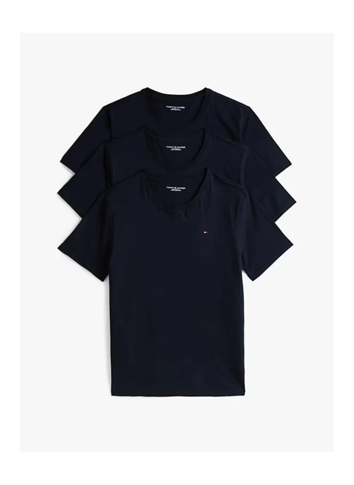 تومي هيلفيغر Underwear Short Sleeve T-Shirt - 3-Pack