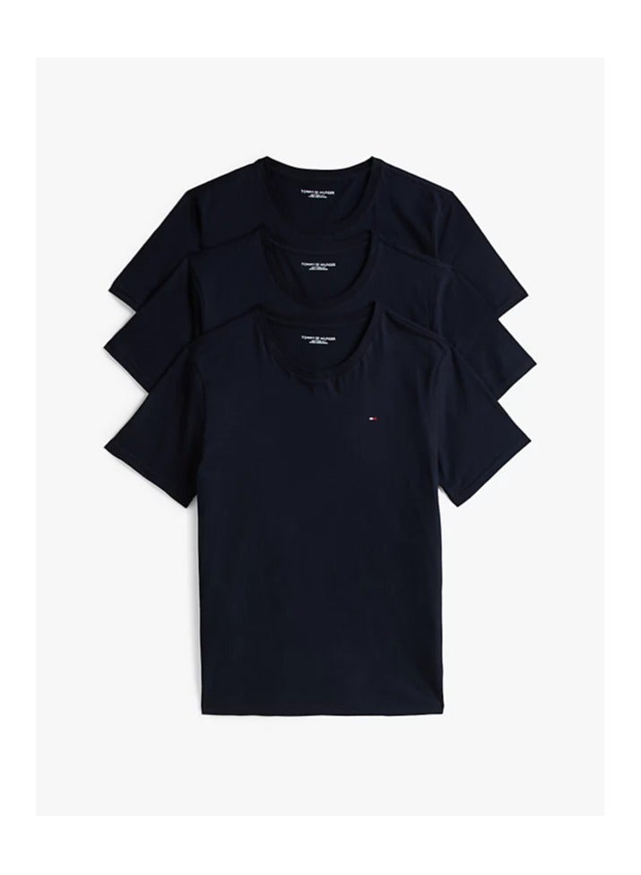 تومي هيلفيغر تيشيرت داخلي قصير الأكمام - عبوة من 3 قطع - Image 2