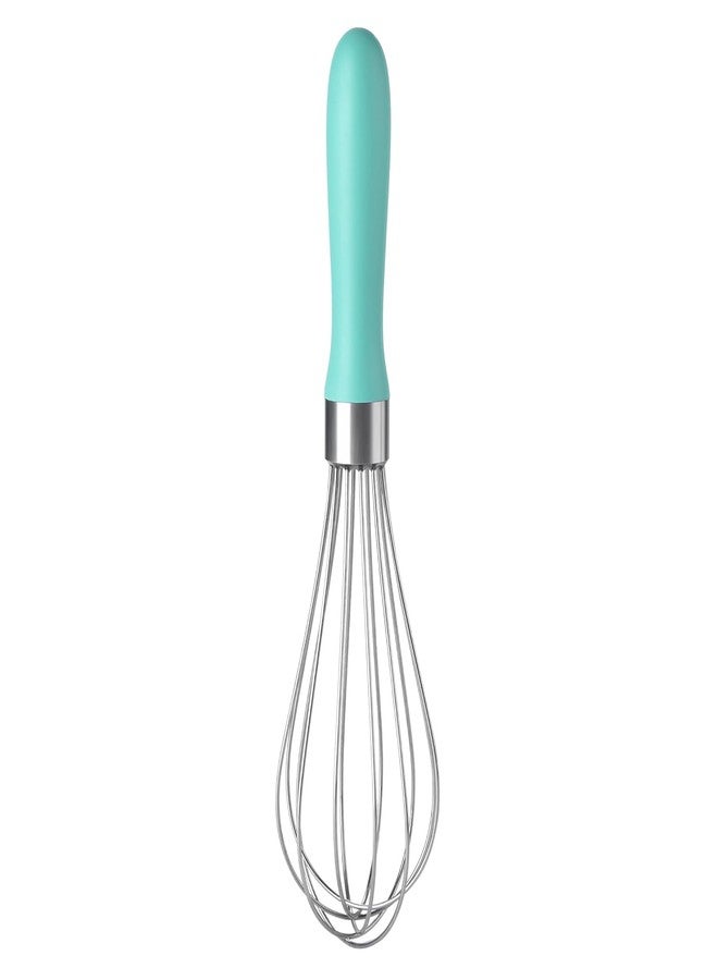 ODMART 8.7 Inch Stainless Steel Wire Whisk – Balloon Egg Beater for Mixing, Baking & Cooking | Durable Hand Whisk for Kitchen, Sauce, Batter & Cream (Multi Color) - Image 1
