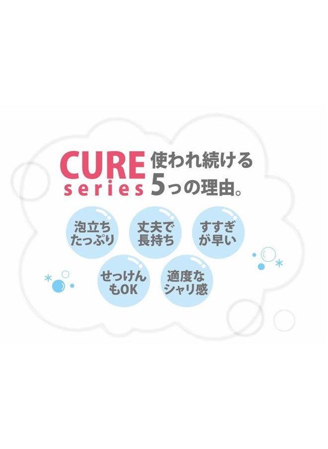 OHE Cure Series Japanese Exfoliating Bath Towel from OHE - Super Hard Weave - Blue, 120cm  - Image 3