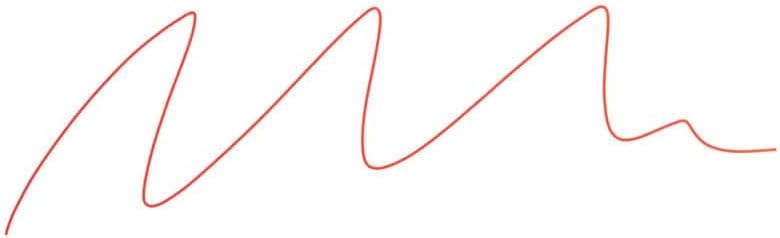 Uni Posca PC-1M Extra Fine Red Marker Pen - Image 2