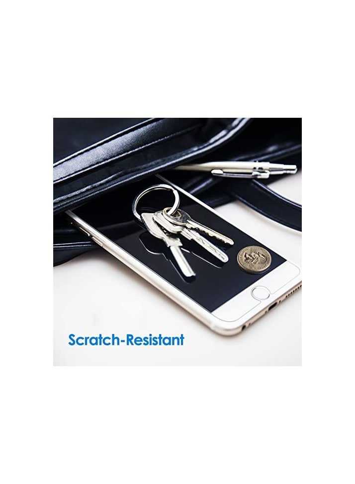 جي تيك واقي شاشة JETech لهاتف iPhone 8 Plus وiPhone 7 Plus، مقاس 5.5 بوصة، صديق للحافظة، طبقة من الزجاج المقوى، عبوتان - Image 5