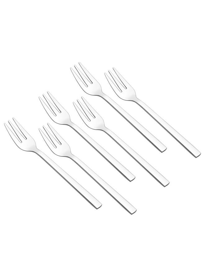 Fiazony 12-Piece Stainless Steel Small Tasting Fork, 3-Tines Fork - Image 1