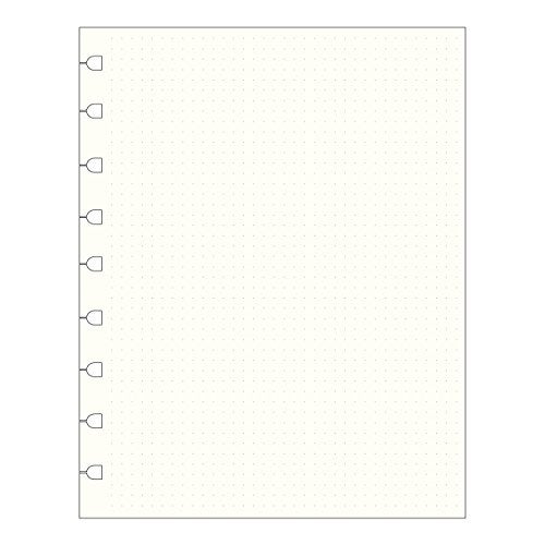 Filofax Notebooks Executive Dotted Journal Refill, Movable, 9.25 X 7.25, 32 Cream Sheets Fits Refillable Executive Journals (B192016U) - Image 1
