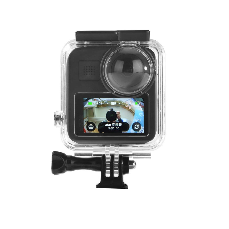 Sruim Waterproof Housing Case for Gopro Max Action Camera, Underwater Diving Protective Shell 30M with Bracket Accessories (Not for MAX 360 2025) - Image 1