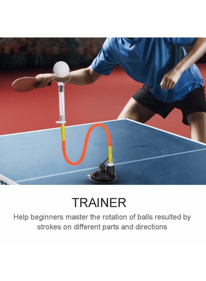 Vbestlife Tables Tennis Sucker Robot PVC Adjustable Trainer Rapid Rebound Training Hine Pong Pong Robot - Image 3