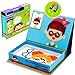 ROHSCE Magnetic Puzzles for Kids Educational Magnetic Book Crazy Face DressUp Game Preschool Toddler Learning Activities TravelFriendly STEM Toy Fun Fridge Magnets for Toddlers 13 312 - Image 2