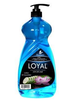 loyal 5 in 1 Dishwashing Liquid - Lotus & Cucumber 1.5L 