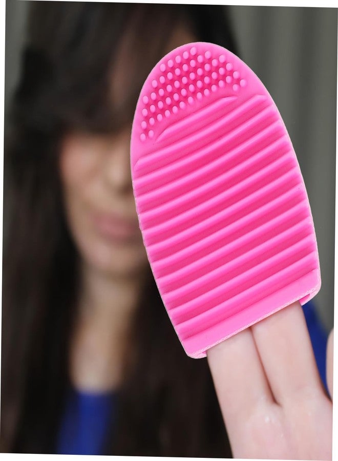 مجموعة فرش تنظيف مكياج فيكاسكي، 6 قطع، فرشاة تنظيف بيضة سيليكونية للسفر والعمل والمنزل - Image 5