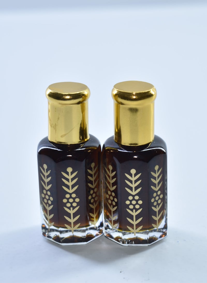2 Pieces Cambodian Oud Oil 6ml