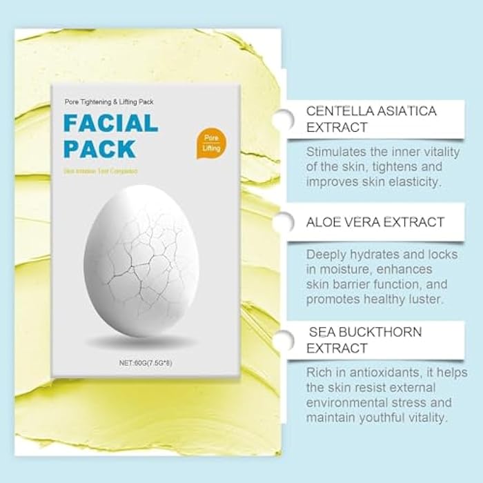 REATIFUL Zombie Facial Mask, 2025 New Deep Hydrating Face Mask, Tighten & Firming Skin, Shrink Pore, Skincare Face Mask for Smooth Skin Repair (1box) - Image 5
