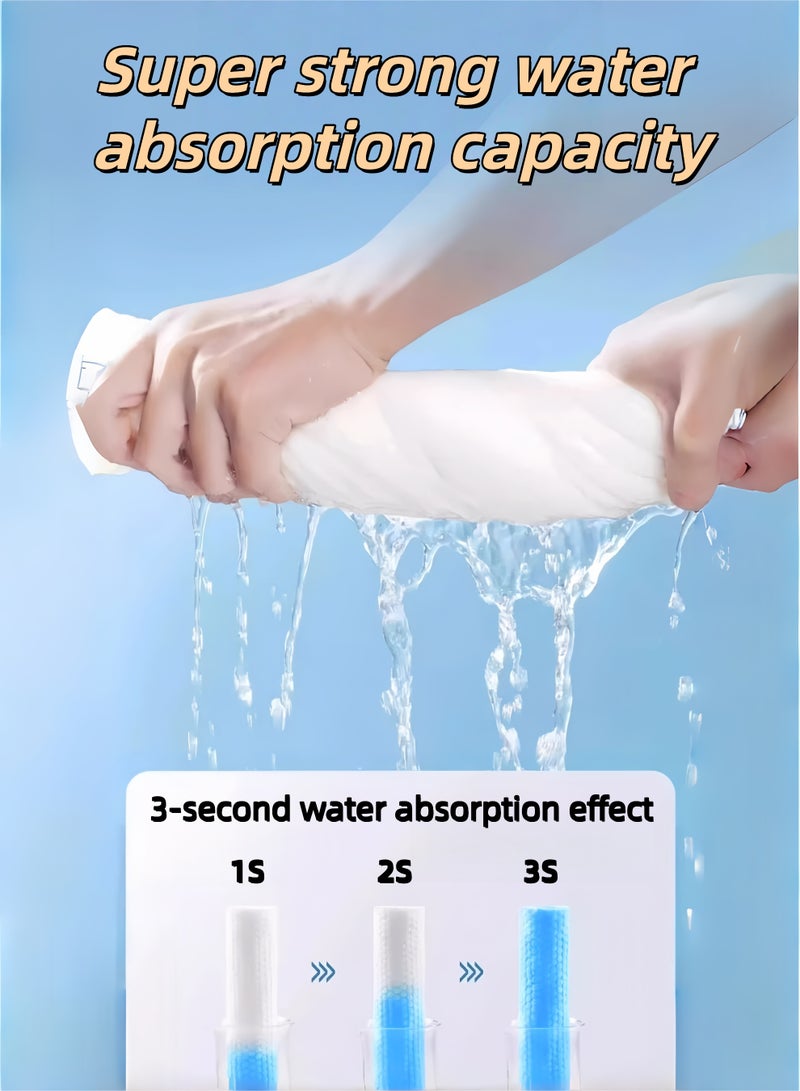 loven Disposable Bath Towel & Hand Towel Set (Hand Towel 50*30cm, Bath Towel 120*60cm) ×10,suitable for travel, gym, SPA and hotel use. - Image 4