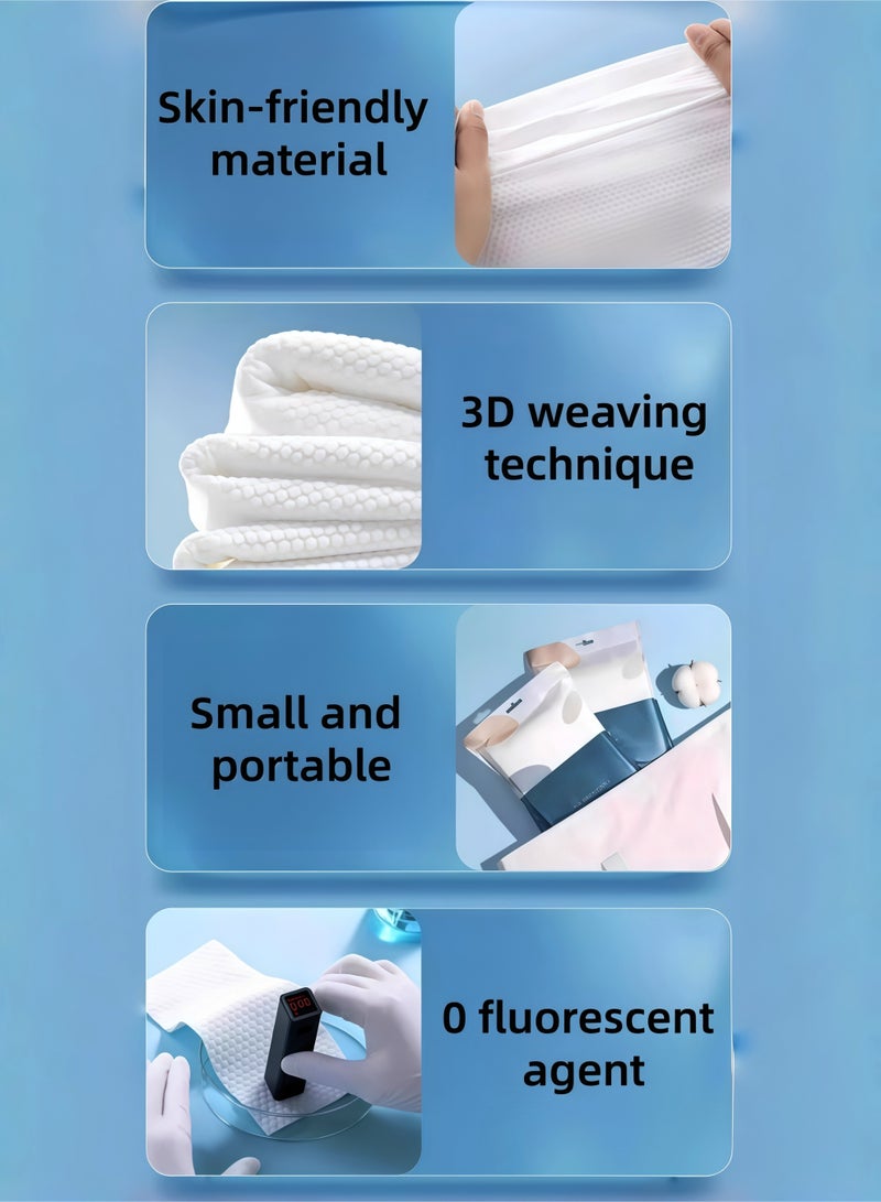 loven Disposable Bath Towel & Hand Towel Set (Hand Towel 50*30cm, Bath Towel 120*60cm) ×10,suitable for travel, gym, SPA and hotel use. - Image 5