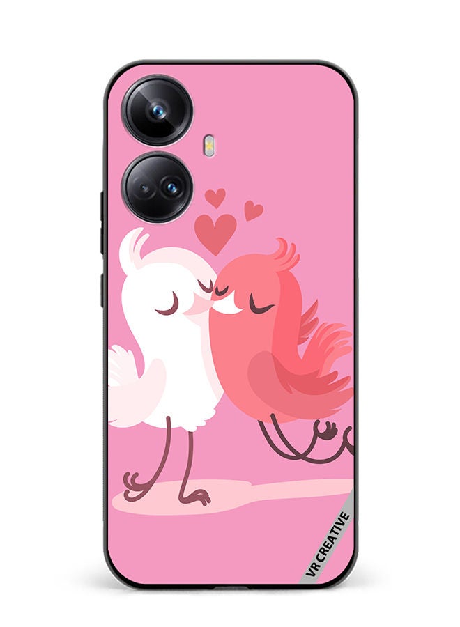 VR CREATIVE Protective Case Cover For Realme 10 Pro Plus Love Birds Design Multicolour - Image 1