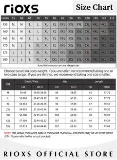 RIOXS Men's Running Shorts, Athleisure Unlined Shorts, Athletic Lightweight Shorts, Breathable Quick-Drying Fitness Short Pants with Pockets, Made of Moisture-Wicking Material  - Image 3