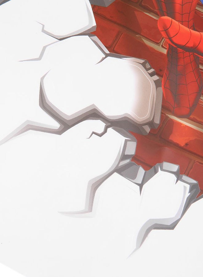 OUTAD 3D Spider Man Kid Room Decals Nursery Mural Wall Sticker Multicolour - Image 4