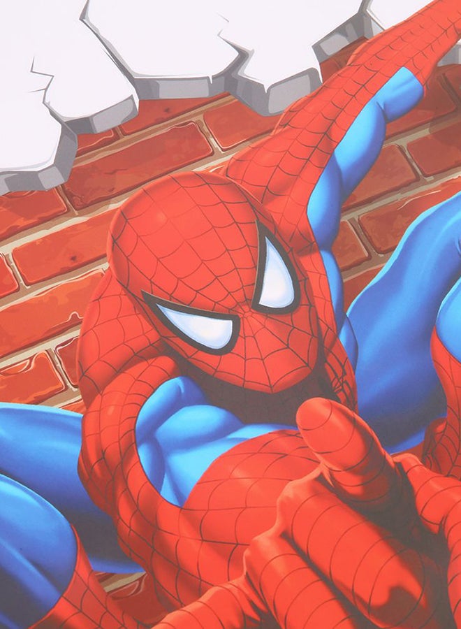 OUTAD 3D Spider Man Kid Room Decals Nursery Mural Wall Sticker Multicolour - Image 3