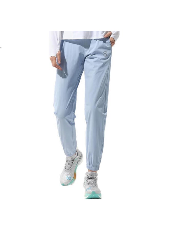 macondo Original Single Product | Mask-Like Long Pants Spring Summer Running Quick-Drying Sports Pants Sunscreen Antibacterial Blue Micro-Light Female Xl - Image 1