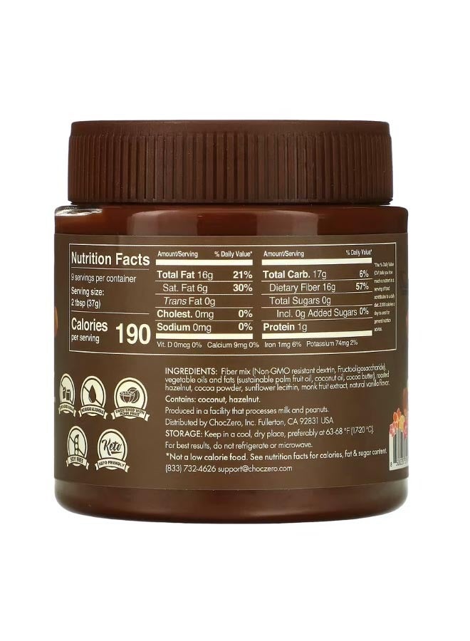 CHOCZERO Keto Spread Dark Cocoa Hazelnut 12 oz 340 g - Image 2