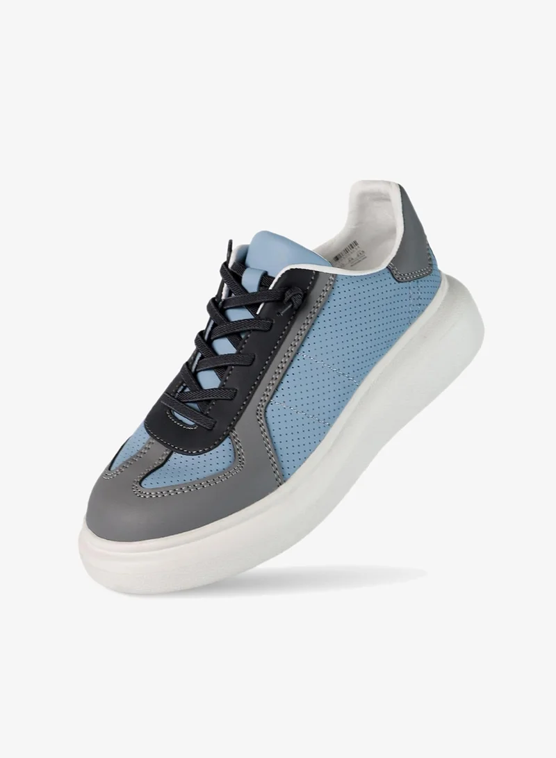 DUOZOULU CO GT Faux Leather Platform Sneaker