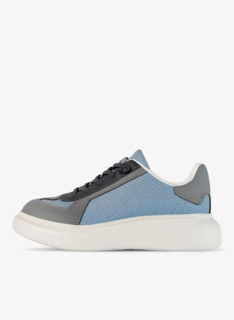 DUOZOULU CO GT Faux Leather Platform Sneaker