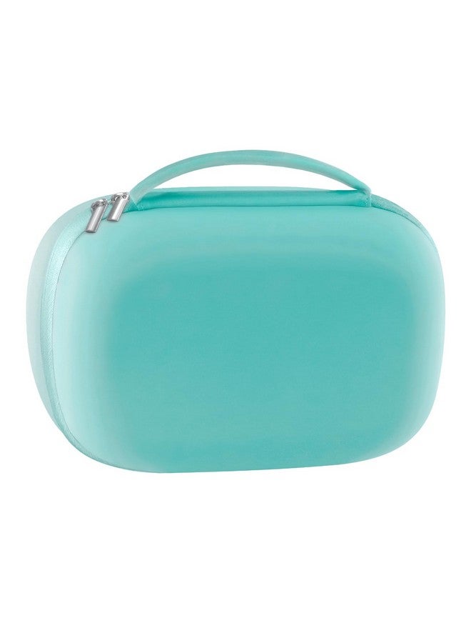 Gowing حقيبة حمل مضخات الثدي القابلة للارتداء، علبة صلبة مع صينية قابلة للإزالة، حقيبة تخزين مضخة الثدي محكمة الإغلاق متوافقة مع معظم مضخات الثدي القابلة للارتداء، تحمل 2 مضخات، زرقاء - Image 1