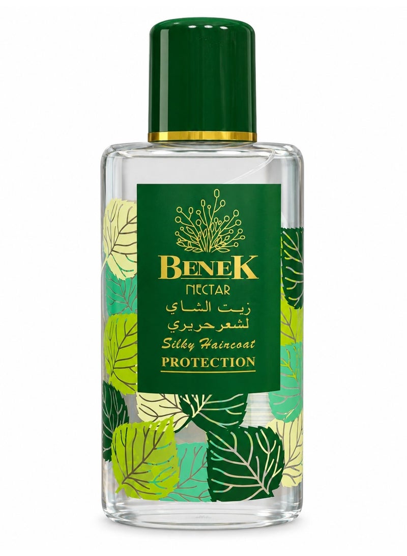 Benek Nectar Tea Oil Silky Haincaat Protection - Hair Protection & Shine Oil 120 ml - Image 1