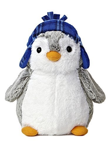 Aurora Pompom 9 Penguin Plush from World Blue Hat - Image 1