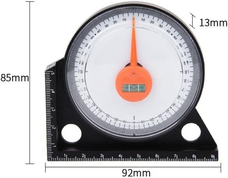 مستوى الزاوية المغناطيسي عالي الدقة مقياس الميل مع فقاعة مدمجة - Image 3