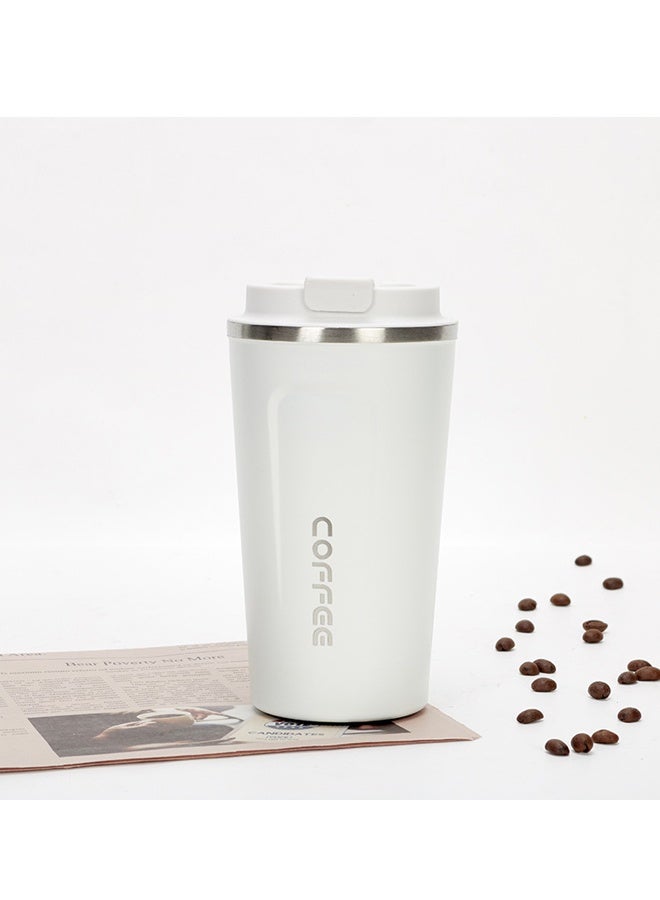 Stainless Steel Coffee Thermos Mug with Lid - 510ml Insulated Travel Cup Keep Drinks Hot/Cold for 12+ Hours, Easy Clean Car Cup Holder Friendly & Office Essentials - Image 4