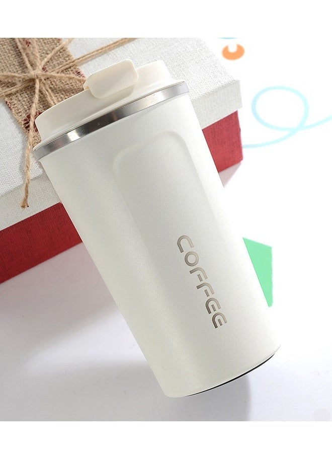 Stainless Steel Coffee Thermos Mug with Lid - 510ml Insulated Travel Cup Keep Drinks Hot/Cold for 12+ Hours, Easy Clean Car Cup Holder Friendly & Office Essentials - Image 3