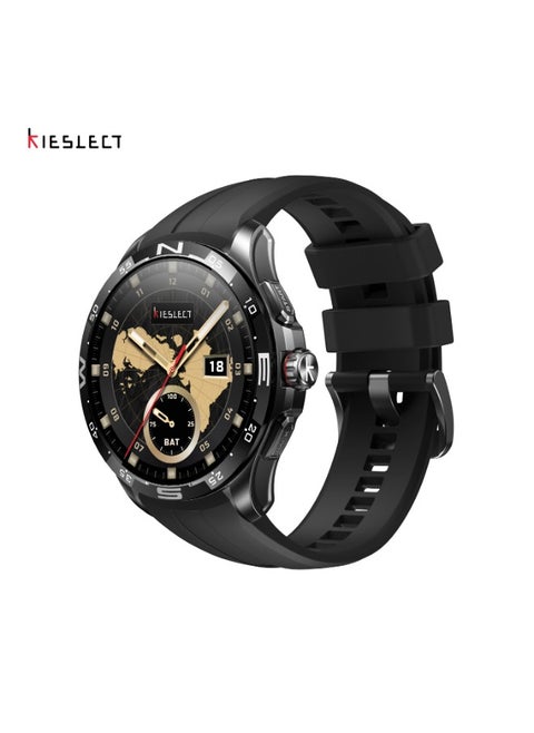 Smartwatch Actor with 1.6" LTPO AMOLED, GPS and up to 15 days battery life  - Black