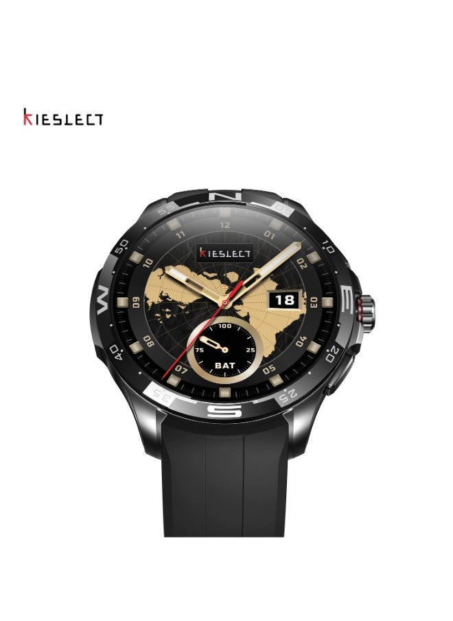 Smartwatch Actor with 1.6" LTPO AMOLED, GPS and up to 15 days battery life  - Black