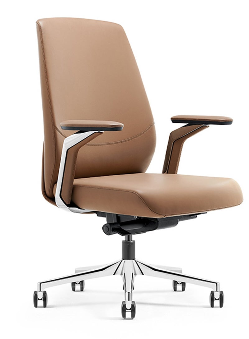 HUIMEI Huimei GW-1802-B Low Back office Chair Brown Color  - Image 1