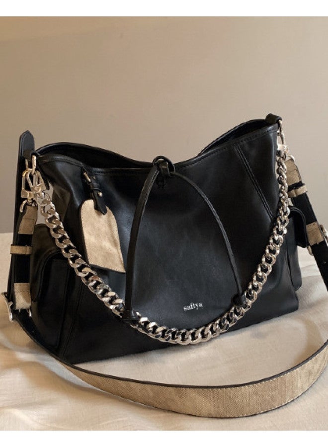 SAFIYA Qixi Festival Gift】women's Bag 2025 New Arrival Popular Brand Large Capacity Tote Bag Single Shoulder Crossbody Bag - Image 1