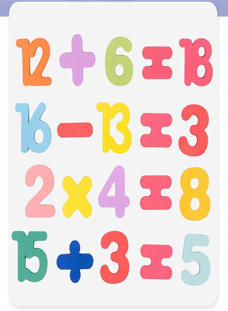 GGOOT Wooden Montessori Puzzles,Wood Educational Puzzle Toy Board | Shape/Numbers/Alphabe Blocks Preschool Educational Learning Toy for Kids - Image 5