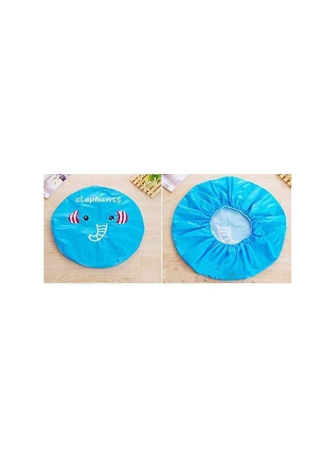 Waterproof Fan round Cover - Printed Shapes - Image 1
