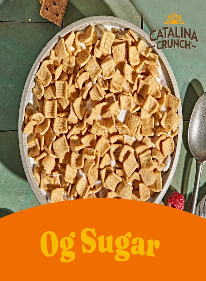 Catalina Crunch Protein Cereal | Sugar Free Breakfast Cereal with 11g of Protein | Gluten Free, Keto Friendly | Variety Pack Dark Chocolate & Honey Graham (Pack of 2) - Packaging May Vary - Image 3