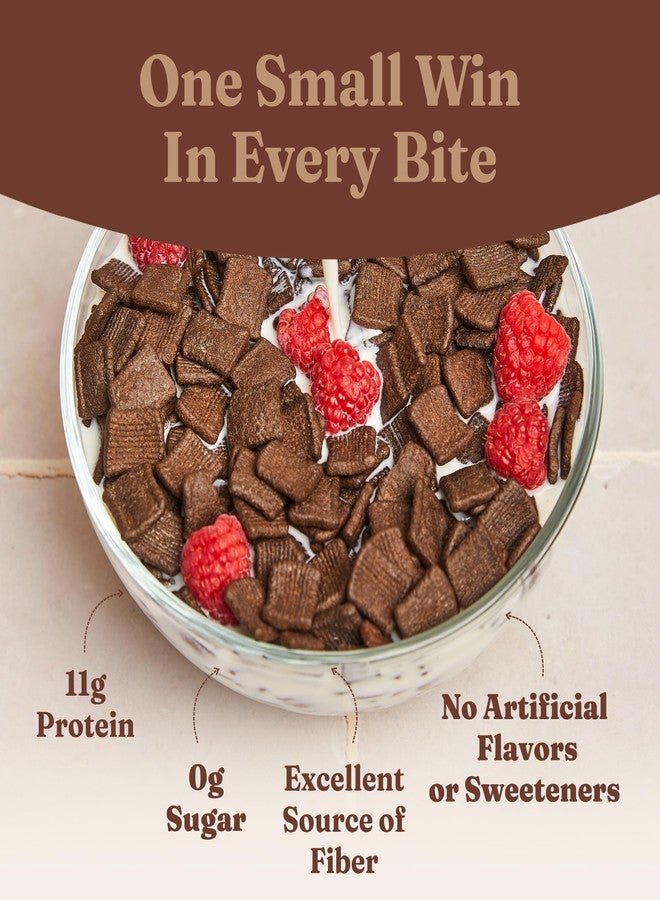 Catalina Crunch Protein Cereal | Sugar Free Breakfast Cereal with 11g of Protein | Gluten Free, Keto Friendly | Variety Pack Dark Chocolate & Honey Graham (Pack of 2) - Packaging May Vary - Image 4