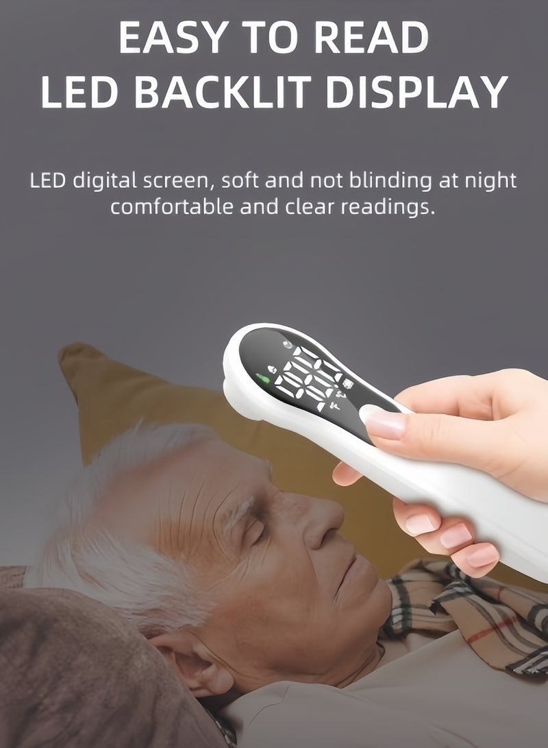 AiNengKang Infrared electronic body temperature forehead temperature gun handheld thermometer forehead temperature gun mini temperature gun rechargeable NON-Contact thermometer - Image 5