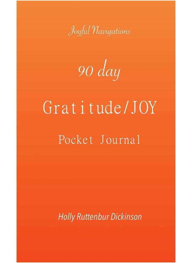 90 day Gratitude/JOY Pocket Journal  - Image 1
