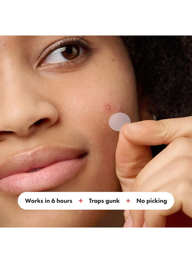 Hero Cosmetics Hero Cosmetics Mighty Patch™ Original Patch - Hydrocolloid Acne Pimple Patch for Covering Zits and Blemishes, Spot Stickers for Face and Skin (72 Count)  - Image 4