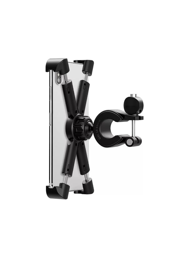 S-TOP Bicycle cell phone holder motorcycle cell phone holder ABS universal lightweight handlebar cell phone holder suitable for riding - Image 2