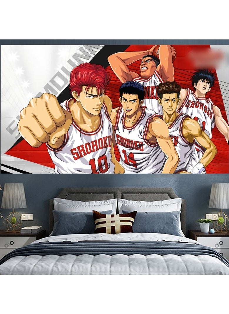 KUYING New Slam Dunk Master Extra Large Room Bed Decoration Wall Cloth 