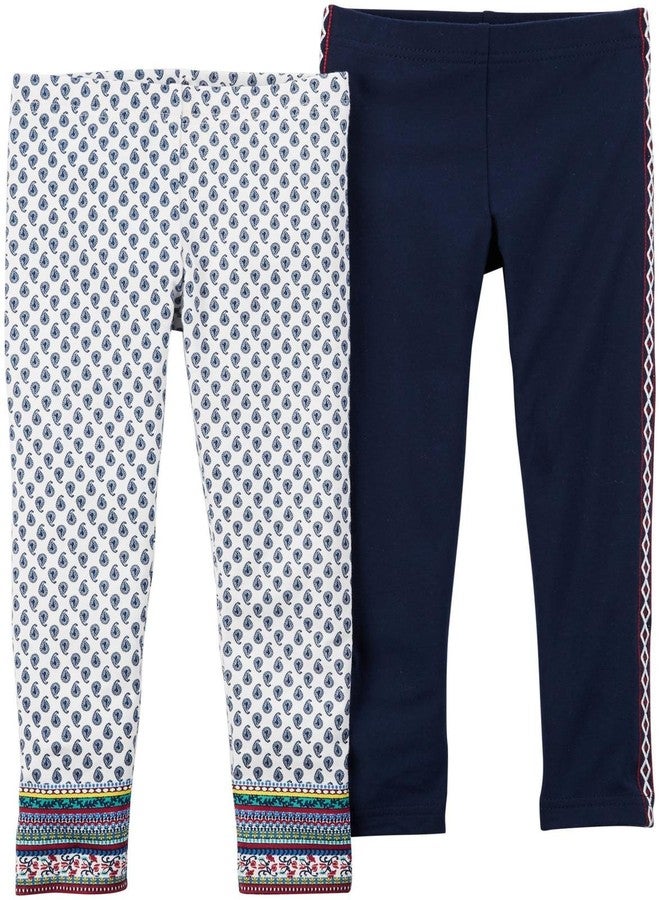 Carter's Baby Girls Multi-pk Legging 258g291, Multi/Color, 3T