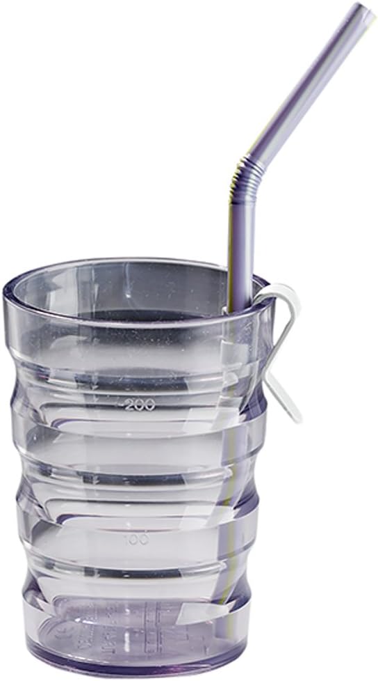 ReUsable Straw Clips for holding Straws in place on your Glass or Mug No need to hold the Straw in place Straw holders Better control Less Spillage Simply clip on glass Pack of 5