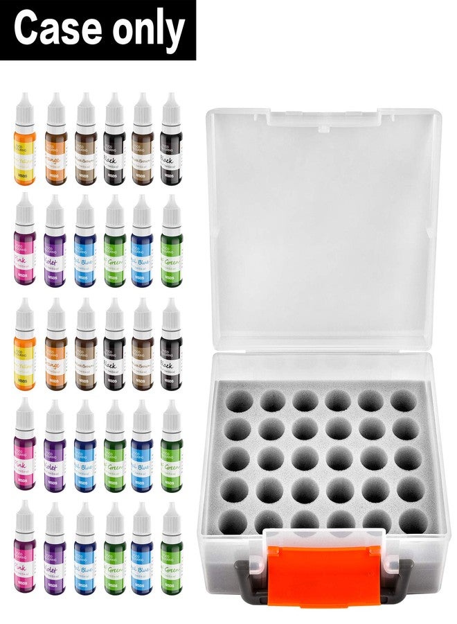 ALCYON Food Coloring Bottle Storage Organizer Case Compatible with Cake Food Coloring Set, Food Grade Vibrant Liquid Dye Container Box Holds 30 Bottles (Box Only) - Image 2